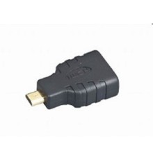 Gembird Переходник HDMI-microHDMI  19F/19M, золотые разъемы, пакет [A-HDMI-FD]