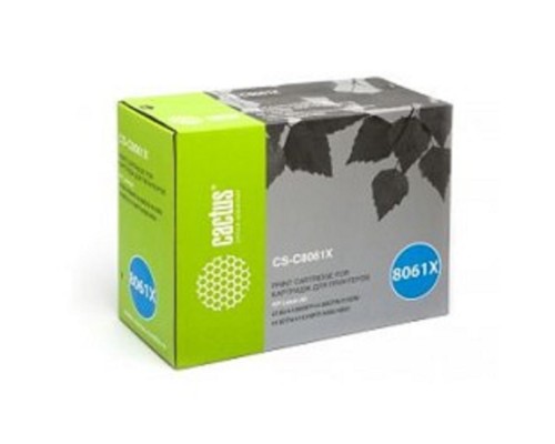 [расходные материалы] CACTUS C8061X Картридж (CS-C8061X) для HP LJ 4100/ 4000/4050 (10000стр.)