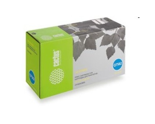 [расходные материалы] Q7582A_CACTUS Картридж (CS-Q7582A) для HP Color LaserJet CP3505/ 3800 (6000стр.)
