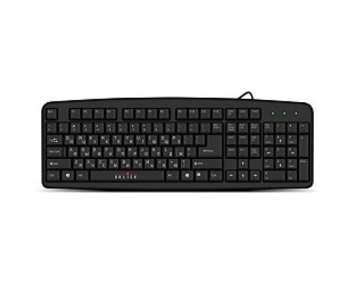 [Клавиатура] Клавиатура Oklick 100M Standard USB (черный) [654570]