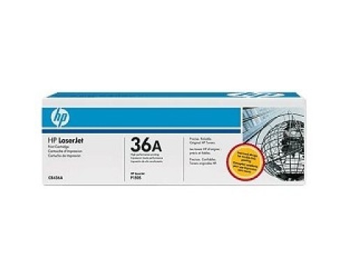 [Расходные материалы] HP CB436AF/AD Картридж ,Black{LJ P1505/M1120/M1522, Black, (2000стр), (2-pack)} (2-pack)