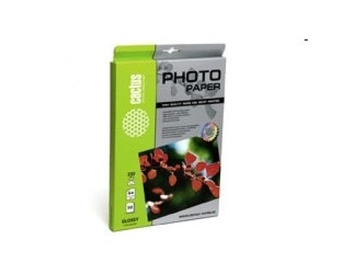 [Бумага] CACTUS GA423050 Фотобумага глянцевая, А4, 230 г/м2, 50 листов