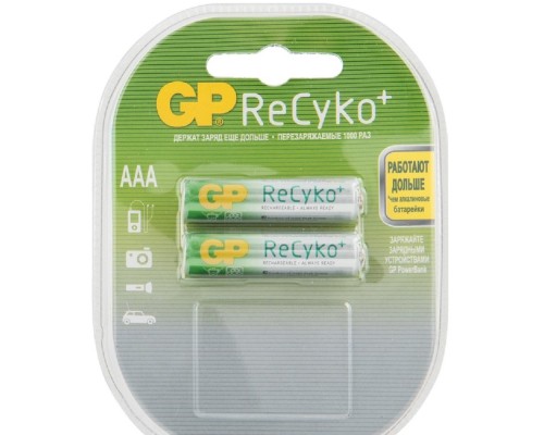 [Аккумулятор] GP 85AAAHCB-BC29(2CR2) 20/200 (ReCyko) (2 шт. в уп-ке)  аккумулятор