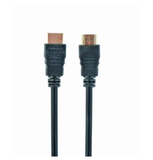 Кабель HDMI Cablexpert 19M/19M, v2.0, медь, позол.контакты, экран, 20м, черный, пакет [CC-HDMI4-20M]