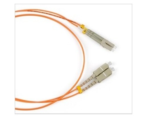 [Патч-корд] Hyperline FC-50-LC-SC-PC-3M Патч-корд волоконно-оптический (шнур) MM 50/125, LC-SC, duplex, LSZH, 3 м[ FC-D2-50-LC/PR-SC/PR-H-3M-LSZH-OR]