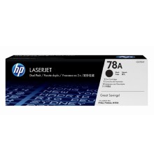 HP CE278AF/CE278AD Картридж ,Black {LJ 1566/1606dn/1536dnf, Black, (2 x 2100стр.), 2-pack} 2-pack