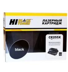 Hi-Black CE255X  Картридж для принтеров  LaserJet P3015, черный, 12500 стр.