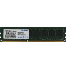Patriot DDR3 DIMM 8GB (PC3-12800) 1600MHz PSD38G16002