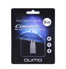 Флэш Диск USB 2.0 QUMO 8GB Cosmos QM8GUD-Cos Silver