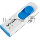 Флеш диск AData 16Gb C008 AC008-16G-RWE USB2.0 белый