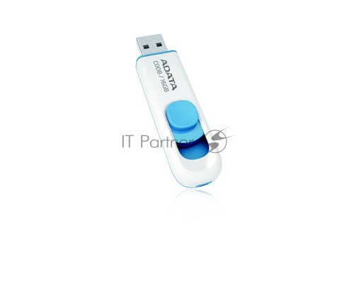 Флеш диск AData 16Gb C008 AC008-16G-RWE USB2.0 белый