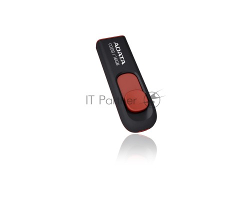 Флеш диск AData 16Gb C008 AC008-16G-RKD USB2.0 красный