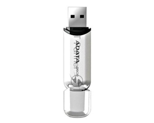Флэш Диск ADATA Flash Drive 16Gb С906 AC906-16G-RWH {USB2.0, Белый}