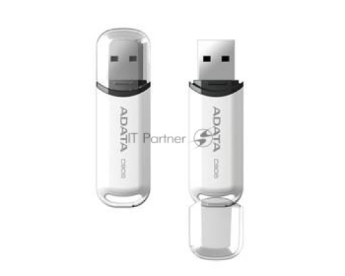Флэш Диск ADATA Flash Drive 16Gb С906 AC906-16G-RWH {USB2.0, Белый}