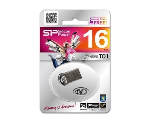 Флеш диск Silicon Power 16Gb Touch T01 SP016GBUF2T01V1K USB2.0 черный/серебристый Флеш диск Silicon Power 16Gb Touch T01 SP016GBUF2T01V1K USB2.0 черный/серебристый