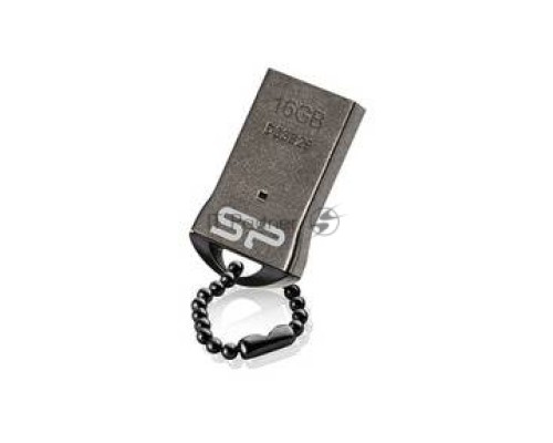 Флеш диск Silicon Power 16Gb Touch T01 SP016GBUF2T01V1K USB2.0 черный/серебристый Флеш диск Silicon Power 16Gb Touch T01 SP016GBUF2T01V1K USB2.0 черный/серебристый