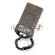 Флеш диск Silicon Power 16Gb Touch T01 SP016GBUF2T01V1K USB2.0 черный/серебристый