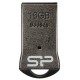 Флеш диск Silicon Power 16Gb Touch T01 SP016GBUF2T01V1K USB2.0 черный/серебристый
