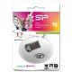 Флеш диск Silicon Power 16Gb Touch T01 SP016GBUF2T01V1K USB2.0 черный/серебристый