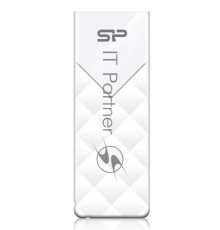 Флеш диск Silicon Power 16Gb Ultima U03 SP016GBUF2U03V1W USB2.0 белый