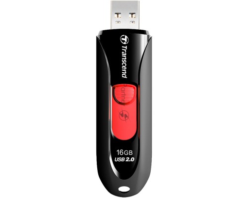 Флеш диск Transcend 16Gb Jetflash 590 TS16GJF590K USB2.0 черный