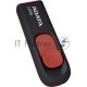 Флеш диск ADATA Flash Drive 32Gb С008 AC008-32G-RKD {USB2.0, Black-Red}