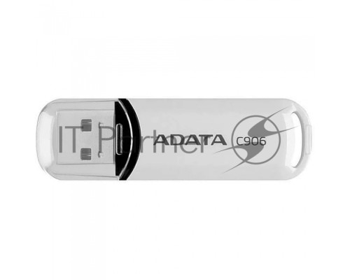 Флеш диск ADATA Flash Drive 32Gb C906 AC906-32G-RWH {USB2.0, White}