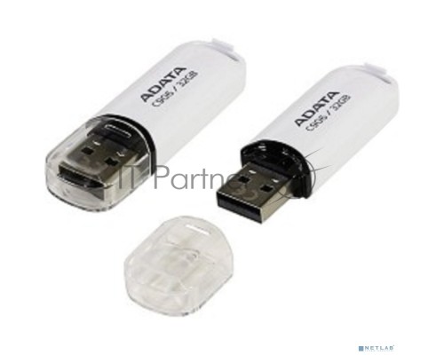 Флеш диск ADATA Flash Drive 32Gb C906 AC906-32G-RWH {USB2.0, White}