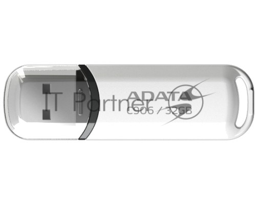 Флеш диск ADATA Flash Drive 32Gb C906 AC906-32G-RWH {USB2.0, White}