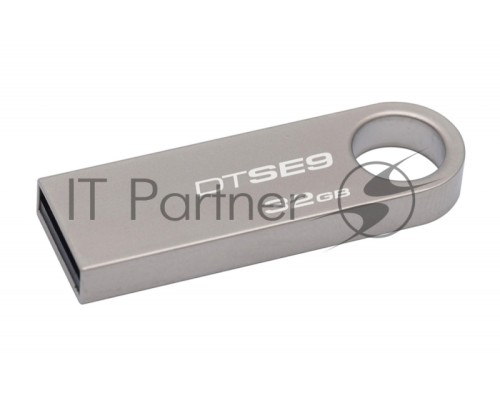 Флеш Диск Kingston 32Gb DataTraveler DTSE9H/32GB USB2.0 серебристый