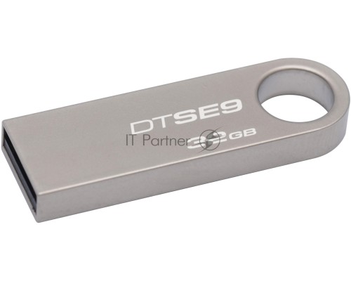 Флеш Диск Kingston 32Gb DataTraveler DTSE9H/32GB USB2.0 серебристый