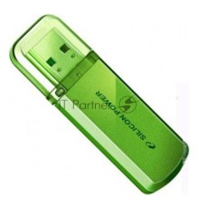 Флеш диск Silicon Power 32Gb Helios 101 SP032GBUF2101V1N USB2.0 зеленый