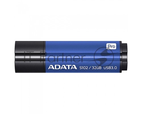 Флеш Диск AData 32Gb S102 PRO AS102P-32G-RBL USB3.0 синий