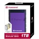 Внешний жесткий диск Transcend USB 3.0 1Tb TS1TSJ25H3P StoreJet 25H3P (5400 об/мин) 2.5