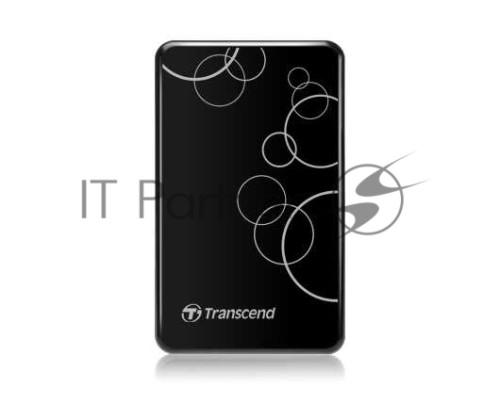 Внешний Жесткий диск Transcend USB 3.0 1Tb TS1TSJ25A3K StoreJet 25A3 2.5