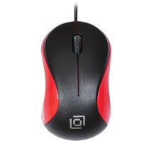 Oklick 115S for Notebooks Black/Red Optical 1000DPI USB [711637]