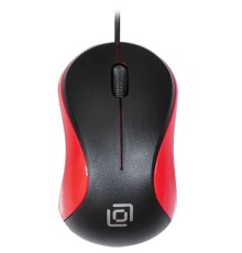 Oklick 115S for Notebooks Black/Red Optical 1000DPI USB [711637]