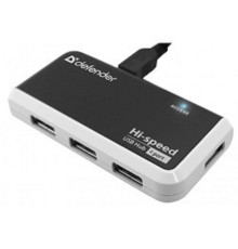 DEFENDER USB QUADRO INFIX USB 2.0, 4 порта, [83504]