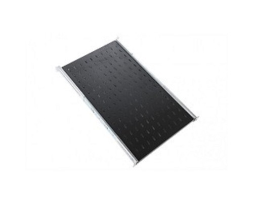 [Аксессуар] ЦМО Полка перфорированная выдвижная с телескоп. направляющими, глубина 750 мм, цвет черный (ТСВ-75-9005)