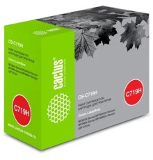 CACTUS Cartridge  CS-C719H  Картридж  для принтеров Canon LB MF5840 i-Sensys/ MF5880 i-Sensys;LBP 6300 i-Sensys/ 6650 i-Sensys, черный, 6400стр