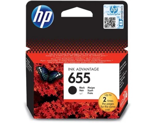 [Расходные материалы] HP CZ109AE Картридж №655, Black {DeskJet IA 3525/5525/4615/4625, Black} 