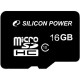 Флеш карта microSD 16Gb Class10 Silicon Power SP016GBSTH010V10