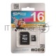 Флеш карта microSD 16Gb Class10 Silicon Power SP016GBSTH010V10