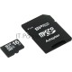 Флеш карта microSDHC 16Gb Class10 Silicon Power SP016GBSTH010V10-SP + adapter