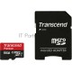 Флеш карта microSDXC 64Gb Class10 Transcend TS64GUSDU1 + adapter
