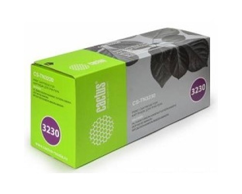[расходные материалы] TN-3230_CACTUS  Тонер-картридж CACTUS (CS-TN3230) для Brother HL-5340D/5350DN/5370DW/DCP-8070D/8085DN/MFC-8370D/8880DN,  3000стр.