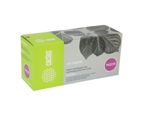 [расходные материалы] CACTUS TN-2235 Тонер-картридж (CS-TN2235) для принтеров Brother  HL 2240/2250/2270/2130;MFC 7360/7460/7860/7060, 1200 стр