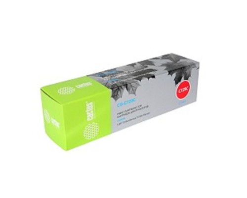 [расходные материалы] CACTUS Cartridge 729C Картридж  для принтеров CANON  i-SENSYS LBP7010C/ LBP7018C, голубой, 1000стр.