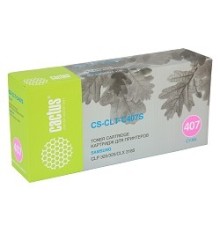 CACTUS CLT-C407S Тонер-картридж (CS-CLT-C407S)  для принтеров Samsung CLP-325/CLX-3185, cyan