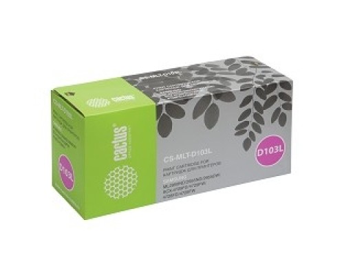 [расходные материалы] MLT-D103L_CACTUS Картридж CACTUS (CS-D103L) для принтеров SAMSUNG SCX-4728FD, ML-2955ND/2955DW, 2500 стр